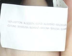 Primark Women's Black Size 16 Cut-Off Denim Shorts