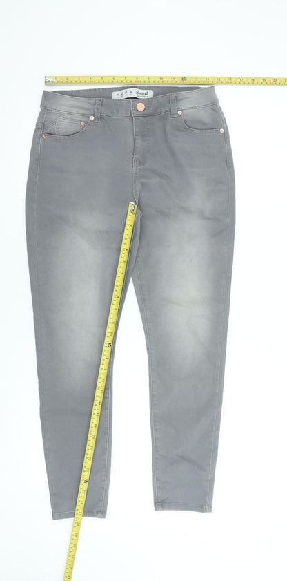 Denim Co Women Grey Size 14 Skinny Stretch Jeans