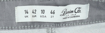 Denim Co Women Grey Size 14 Skinny Stretch Jeans