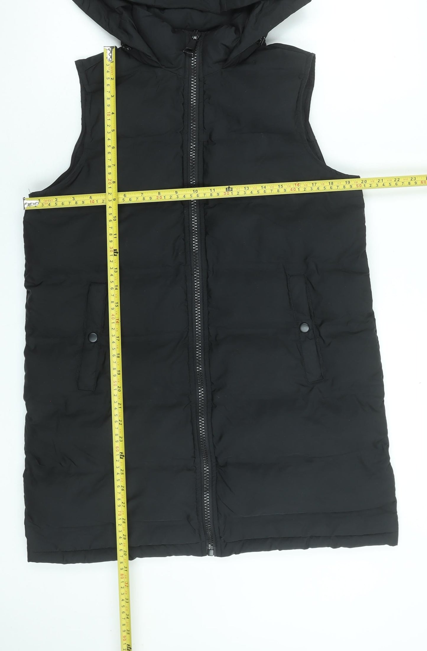 Womens UK Size S Dunnes Stores Black Puffer Jacket