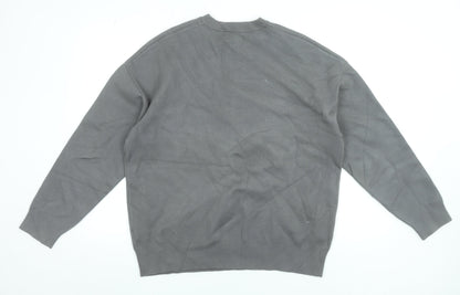 Womens UK Size 16 Urban Revivo Grey Pullover Jumper