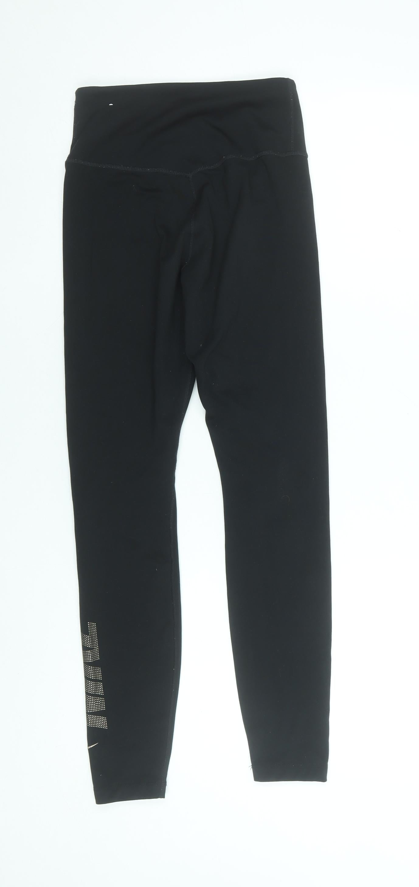 Nike Women's Black XS Dri-FIT Leggings - Stretch High Waist Activewear