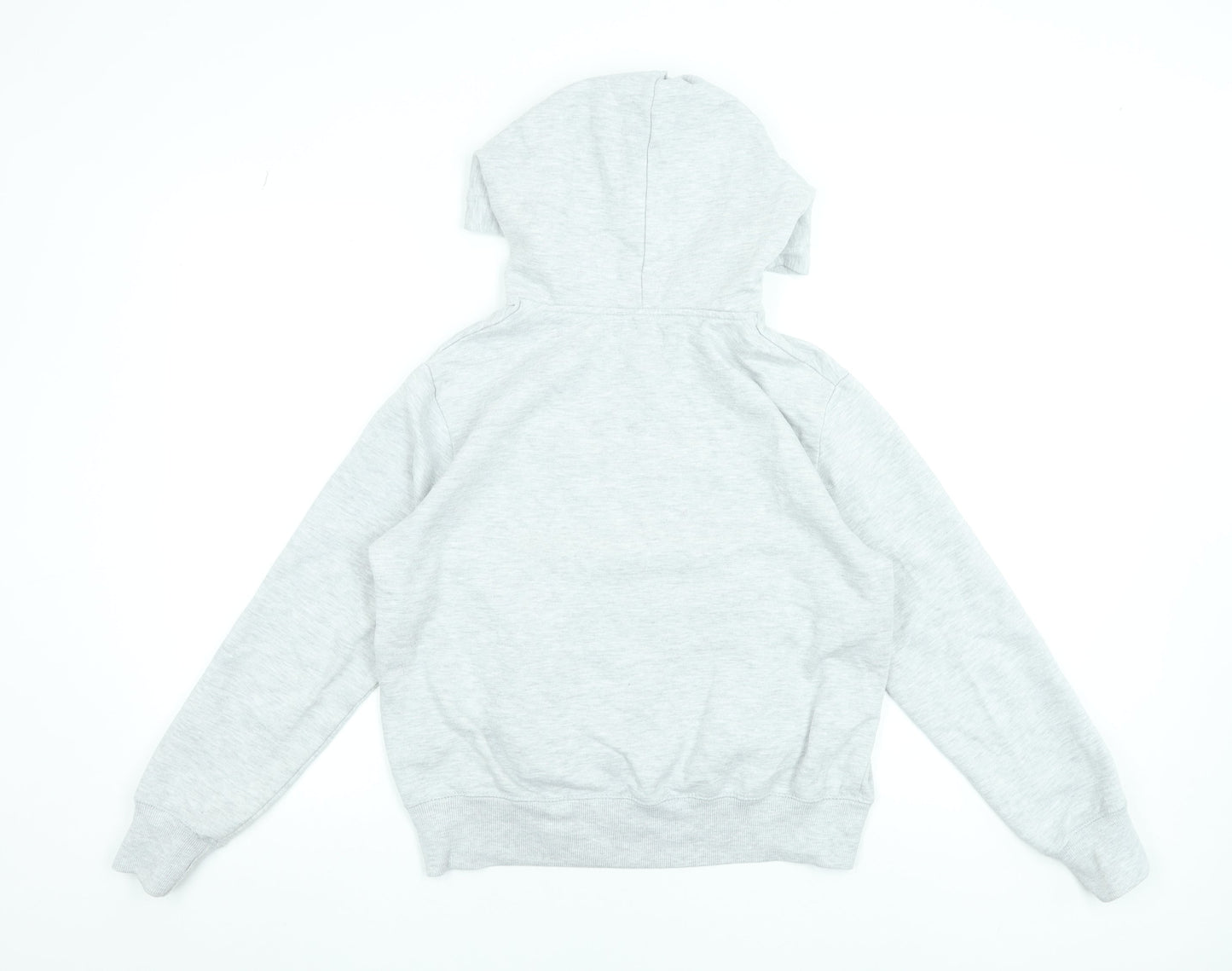 Womens UK Size S Pull & Bear Grey Pullover Hoodie