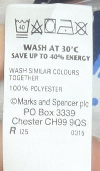 Girls UK Size 3-4 Years Marks and Spencer White Basic Blouse