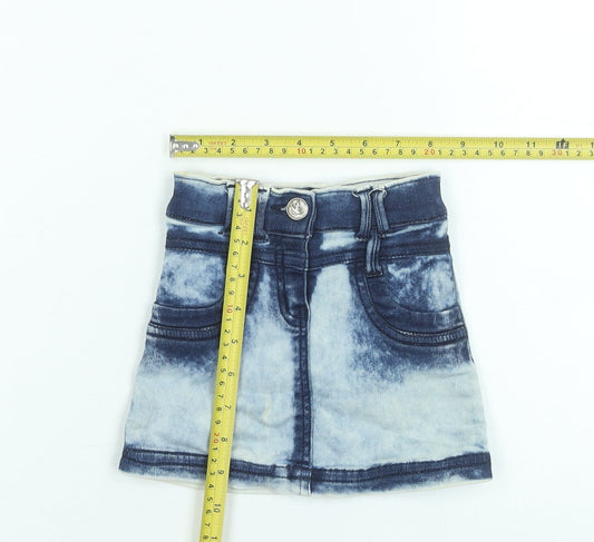 Girls UK Size 20 Plus Zola Kids Mini Denim Skirt
