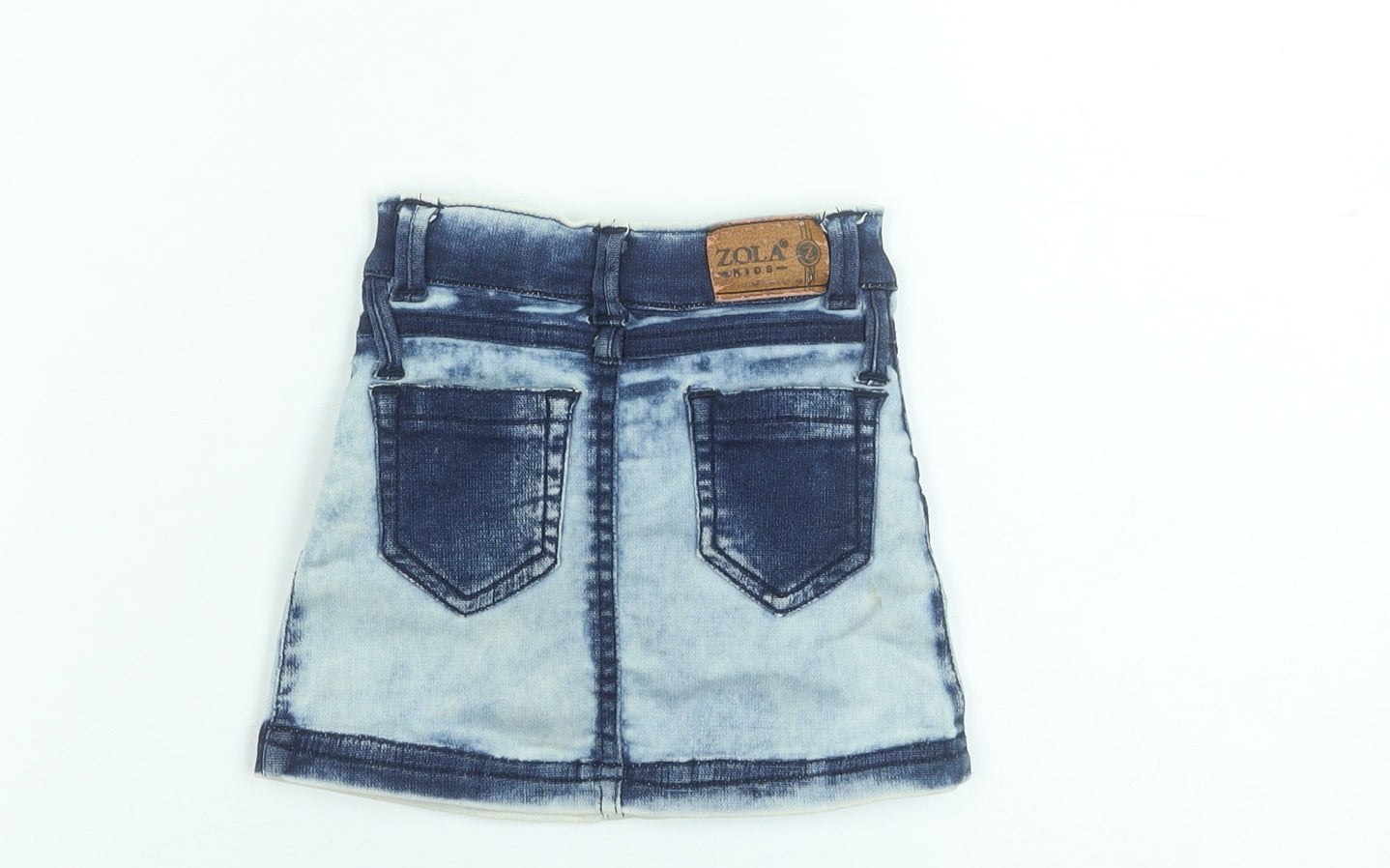 Girls UK Size 20 Plus Zola Kids Mini Denim Skirt