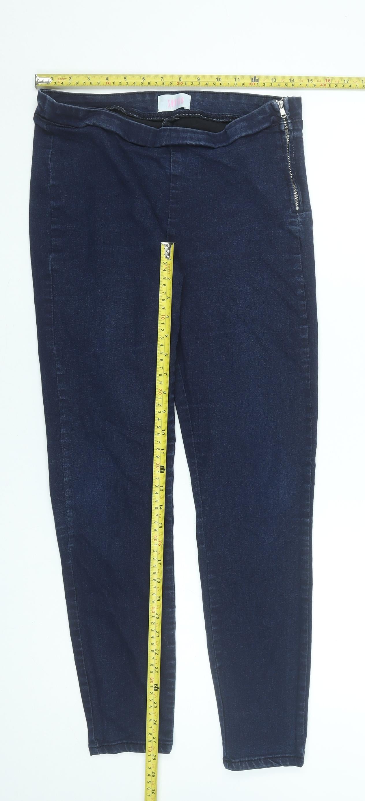 Womens UK Size 12 Savida Slim Fit Jegging Blue Jeans