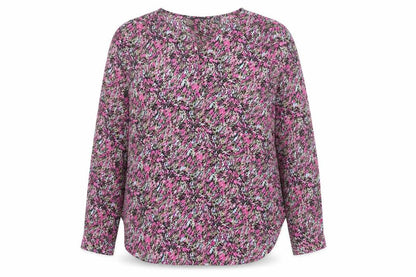 Womens UK Size M VERO MODA Multicoloured Tunic Blouse