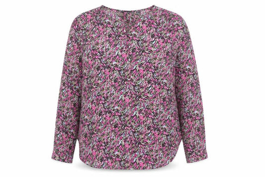 Womens UK Size M VERO MODA Multicoloured Tunic Blouse