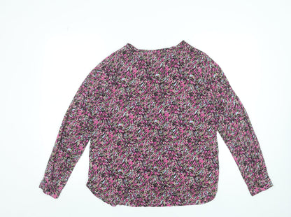 Womens UK Size M VERO MODA Multicoloured Tunic Blouse