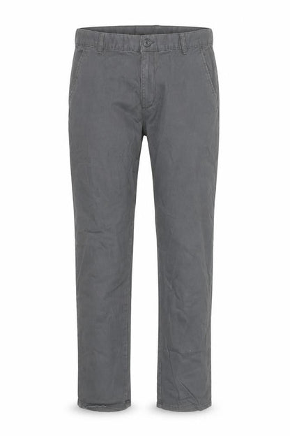 Mens UK Size 36 Avenue Regular Fit Chino Grey Trousers