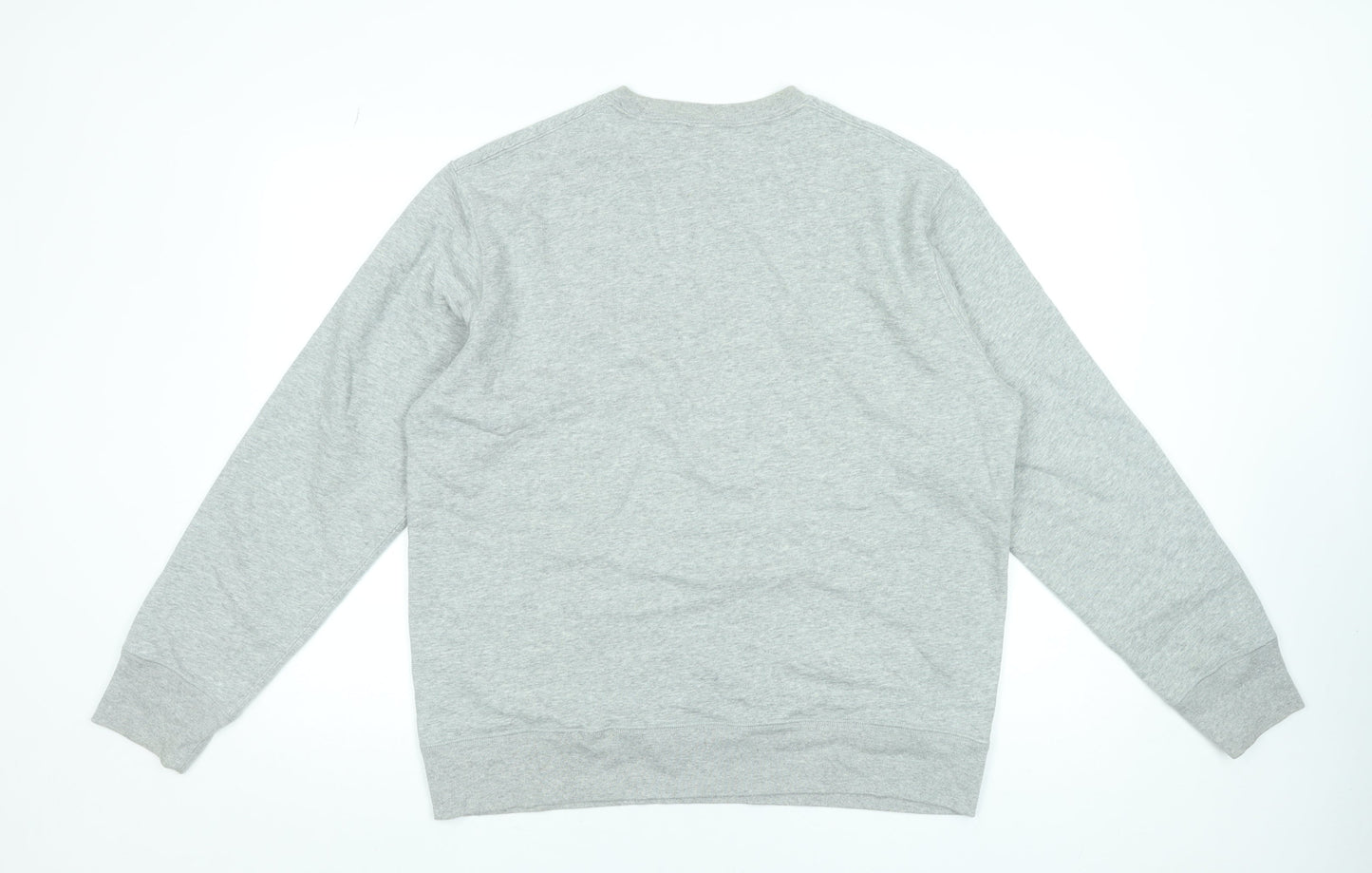 Womens UK Size L Uniqlo Grey Pullover Sweatshirt