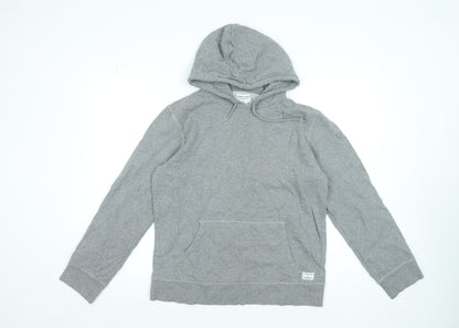 Womens UK Size L Shore Leave Grey Pullover Hoodie