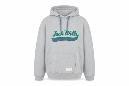 Mens UK Size M Jack Wills Grey Pullover Hoodie