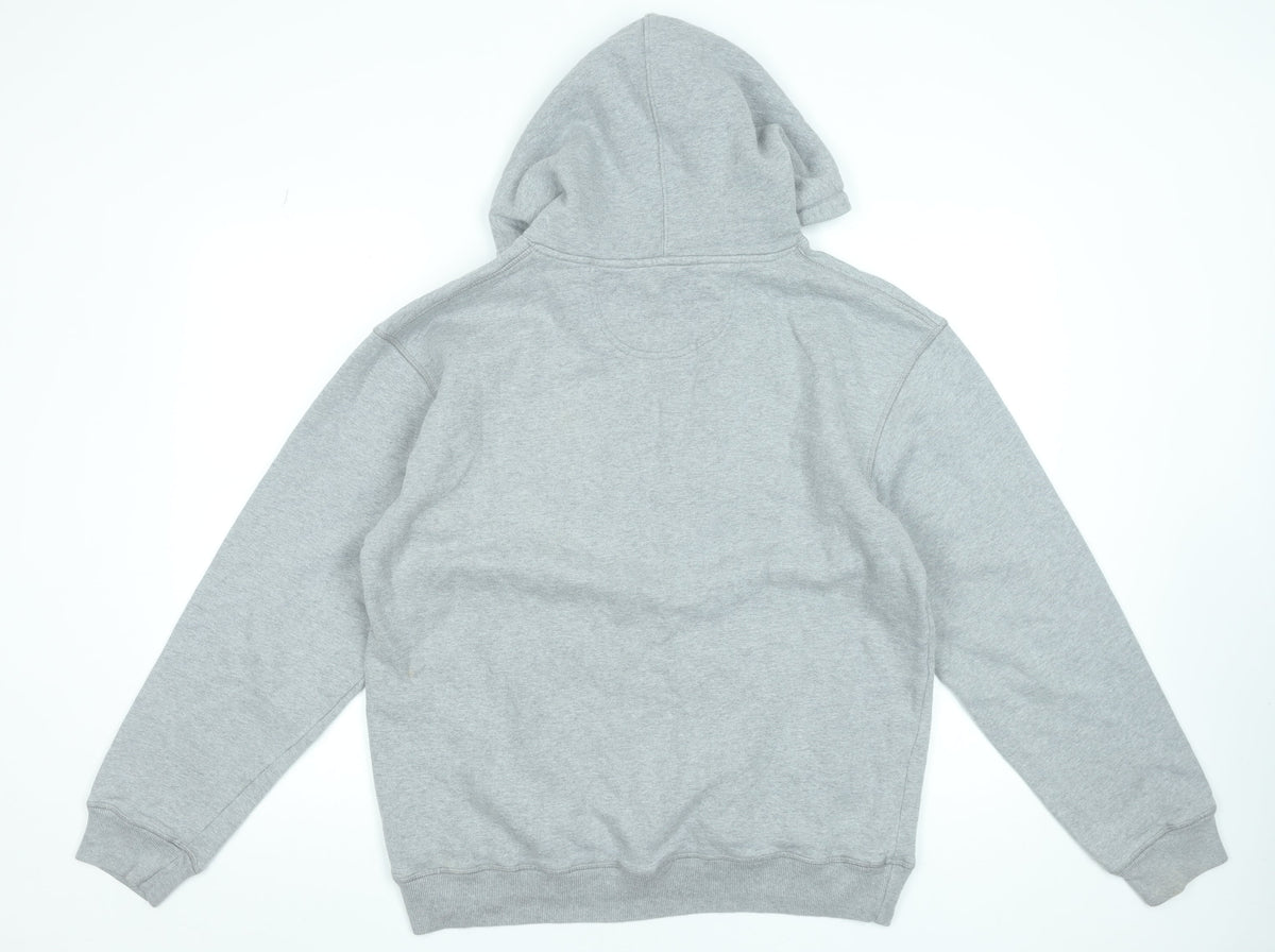 Mens UK Size M Jack Wills Grey Pullover Hoodie