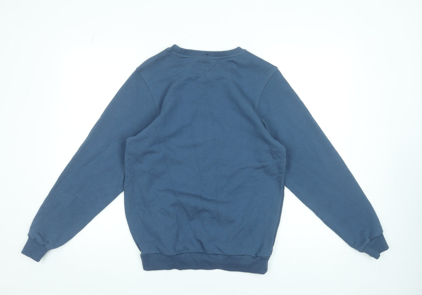 Womens UK Size S Tucker Budzyn Blue Pullover Sweatshirt