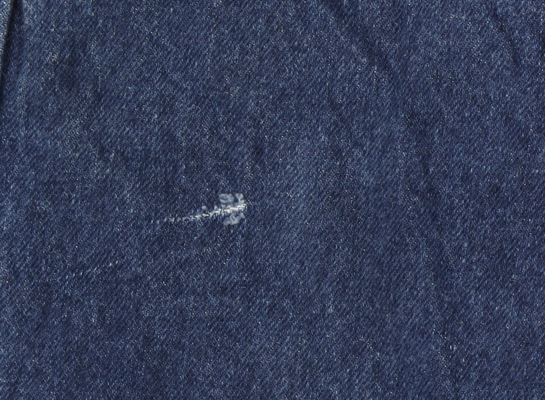 Lee Men's Blue Regular Fit Straight Leg Denim Jeans