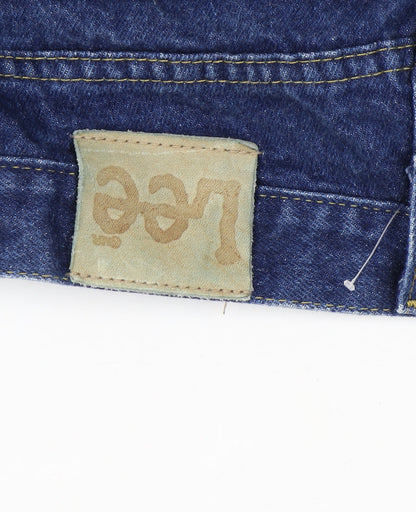 Lee Men's Blue Regular Fit Straight Leg Denim Jeans