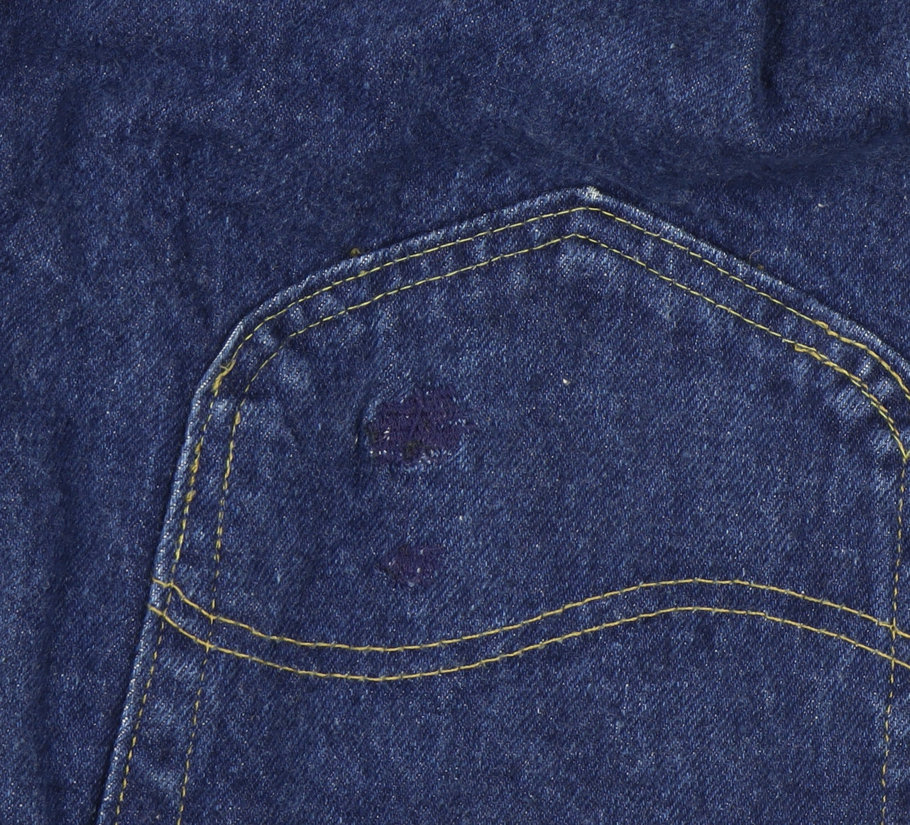 Lee Men's Blue Regular Fit Straight Leg Denim Jeans