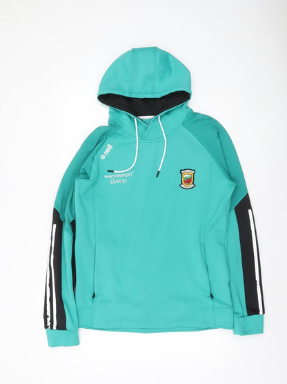 Mens UK Size S O'Neills Green Pullover Hoodie