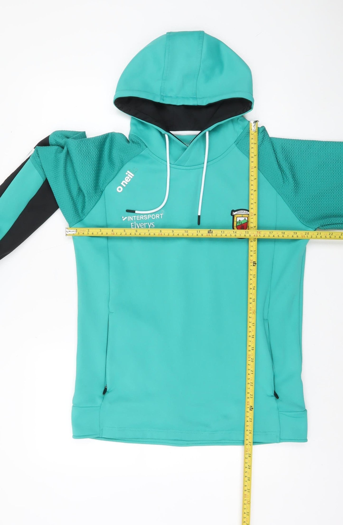 Mens UK Size S O'Neills Green Pullover Hoodie