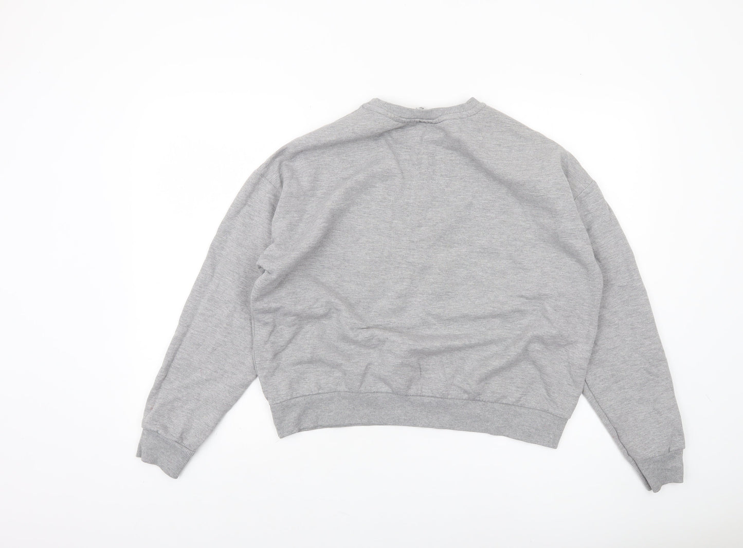 Womens UK Size 12/14 Disney Grey Pullover Sweatshirt