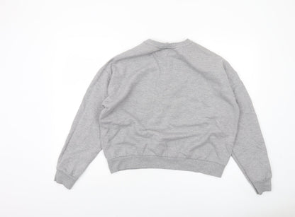 Womens UK Size 12/14 Disney Grey Pullover Sweatshirt