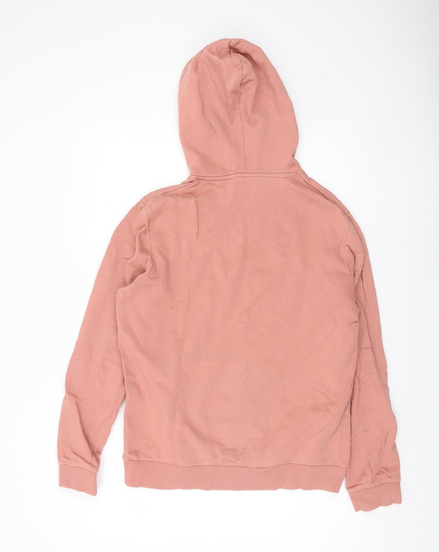 Mens UK Size M ASOS DESIGN Pink Pullover Hoodie