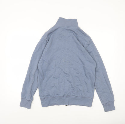 Boys UK Size 13-14 Years United Colors of Benetton Blue Track Jacket