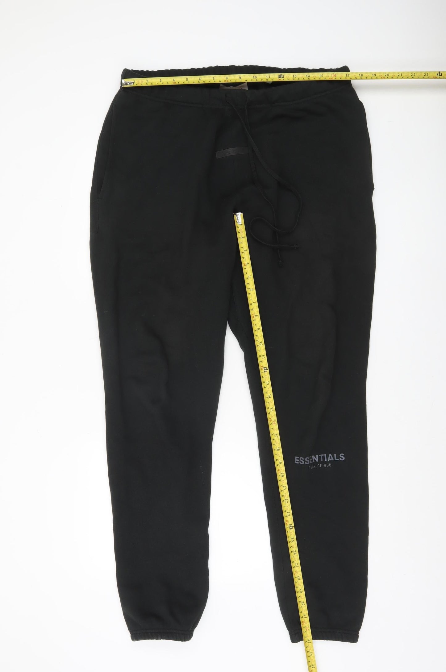 Essentials Fear of God Men's Black Joggers XL Relaxed Fit Streetwear