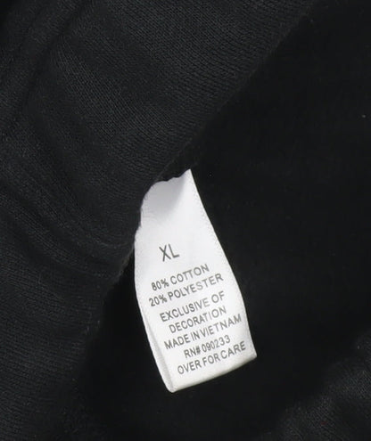 Essentials Fear of God Men's Black Joggers XL Relaxed Fit Streetwear