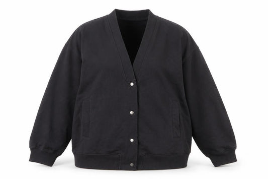 Womens UK Size 12 Zara Black Varsity Jacket