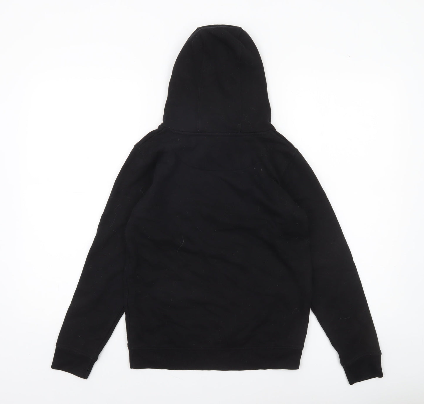 Boys UK Size 10-11 Years Lyle & Scott Black Pullover Hoodie