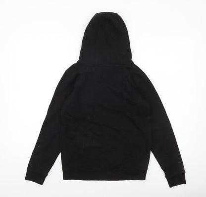 Boys UK Size 10-11 Years Lyle & Scott Black Pullover Hoodie