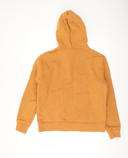 Womens UK Size S Organic Basics Brown Pullover Hoodie
