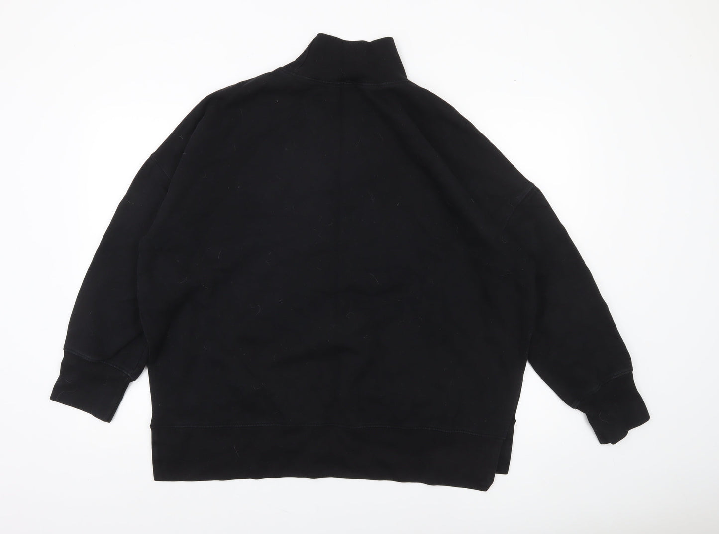 Womens UK Size L French Connection Black Pullover Sweatshirt