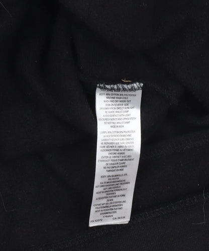 Womens UK Size L French Connection Black Pullover Sweatshirt