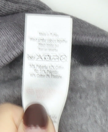 George Women’s Grey Hogwarts School Harry Potter Sweatshirt Size M 12-14