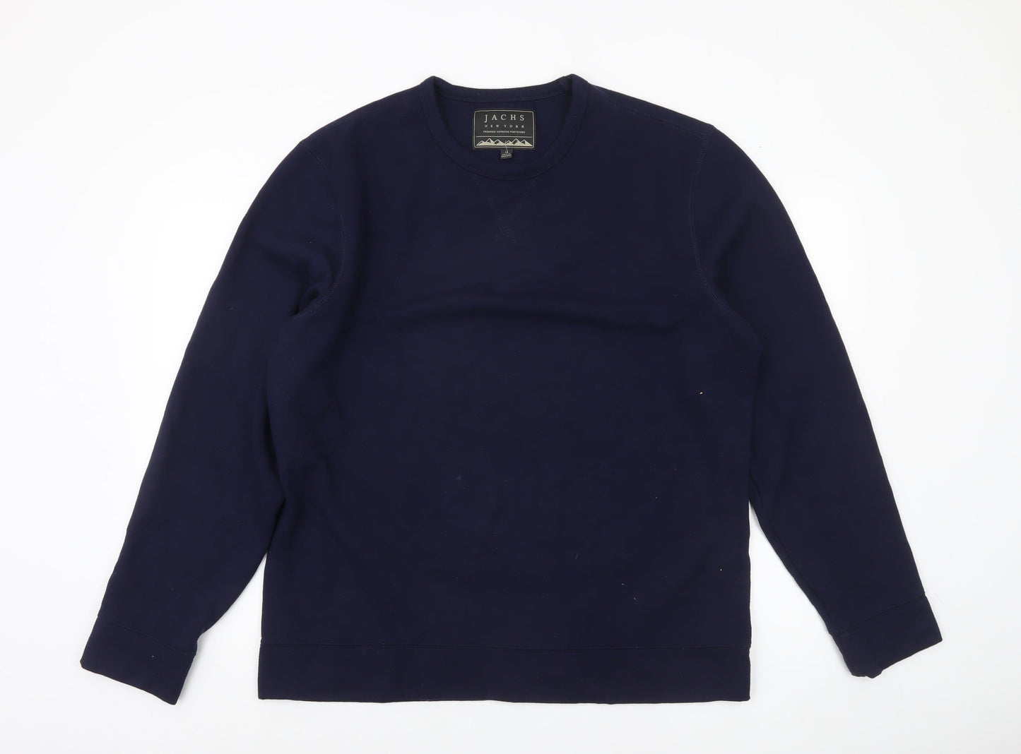 Mens UK Size L JACHS New York Blue Pullover Sweatshirt