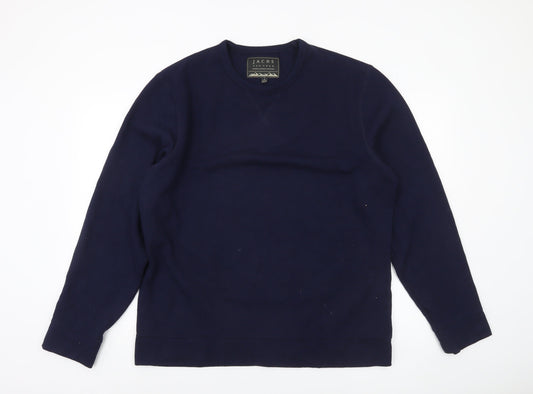 Mens UK Size L JACHS New York Blue Pullover Sweatshirt