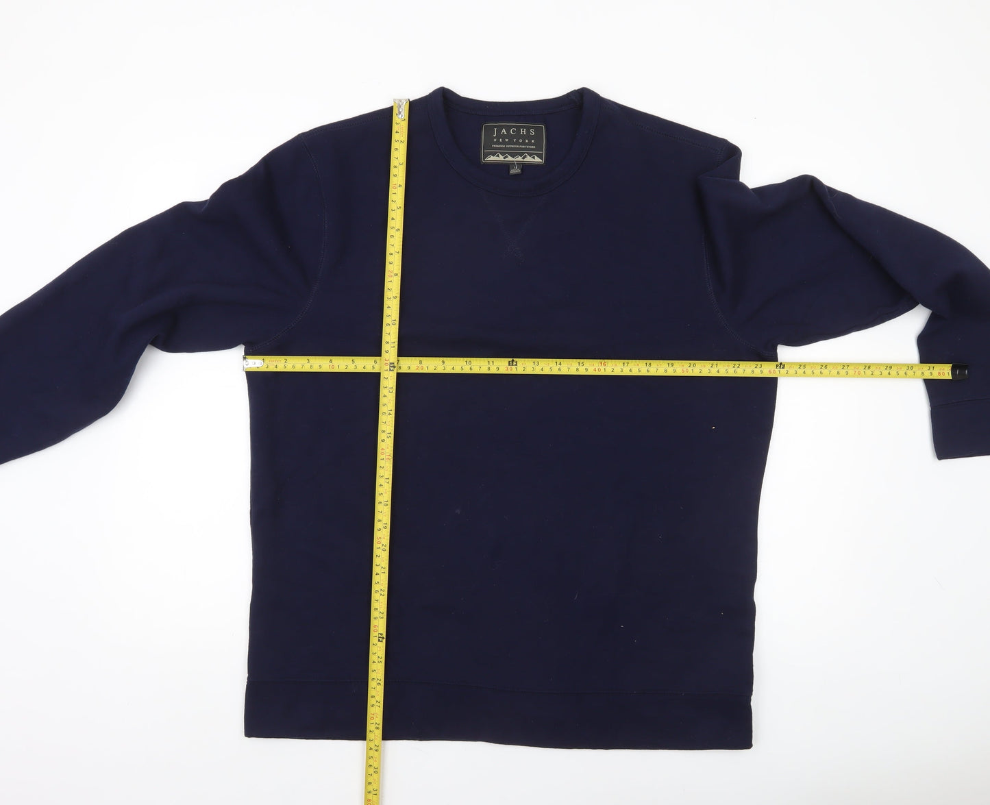 Mens UK Size L JACHS New York Blue Pullover Sweatshirt