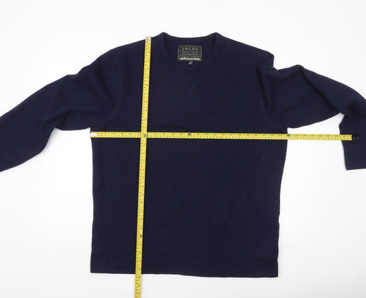 Mens UK Size L JACHS New York Blue Pullover Sweatshirt