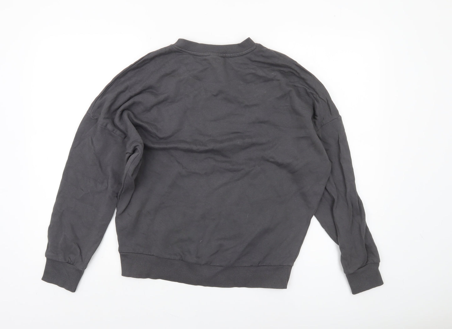 George Winnie the Pooh Women's Black Sweatshirt Size S 8-10 Cotton Pullover