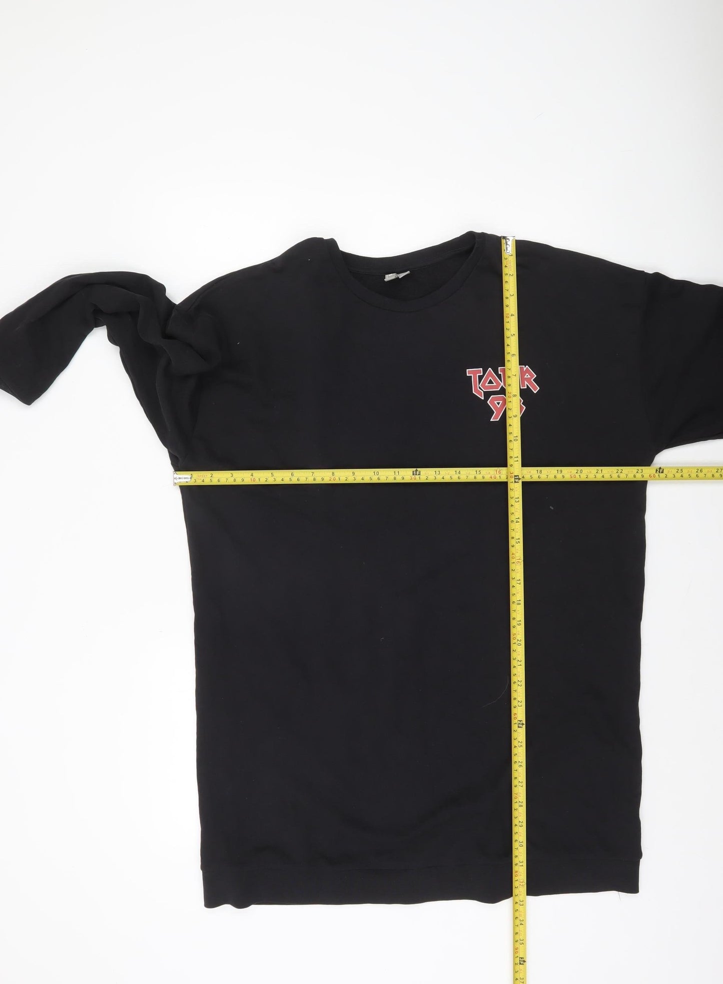 Womens UK Size 14 ASOS Black Pullover Sweatshirt