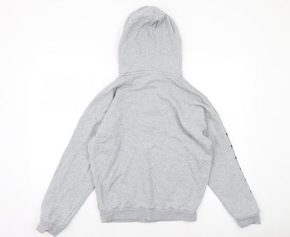 Womens UK Size 4 adidas Grey Pullover Hoodie