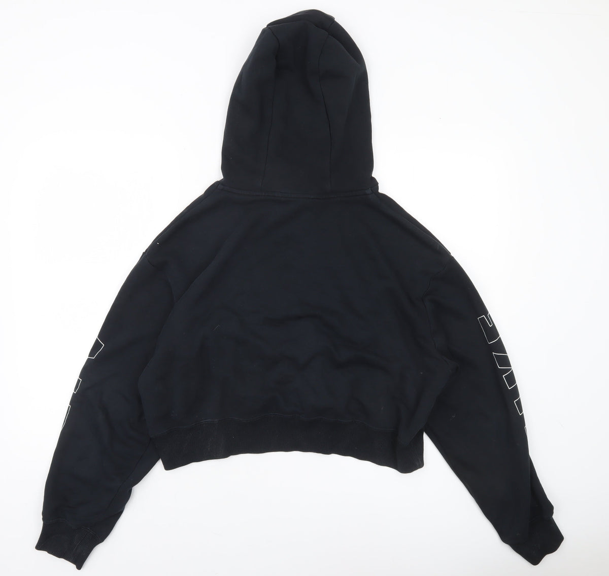 Womens UK Size M Nike Black Pullover Hoodie