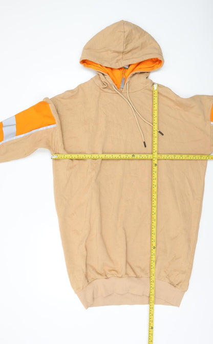 Womens UK Size 10 ASOS Beige Pullover Hoodie