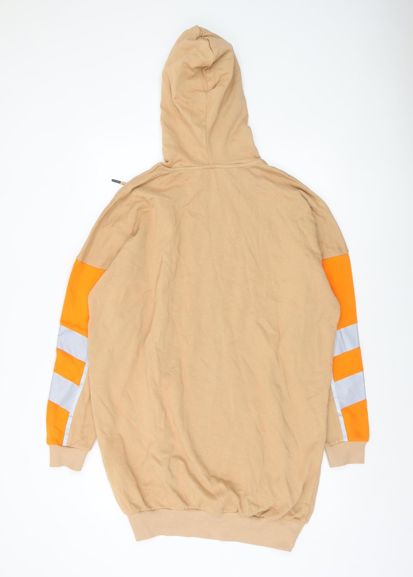 Womens UK Size 10 ASOS Beige Pullover Hoodie