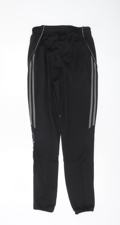 O’Neills Men’s Black Jogger Track Pants Size Small Polyester Tapered Fit