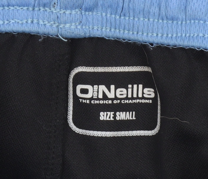 O’Neills Men’s Black Jogger Track Pants Size Small Polyester Tapered Fit
